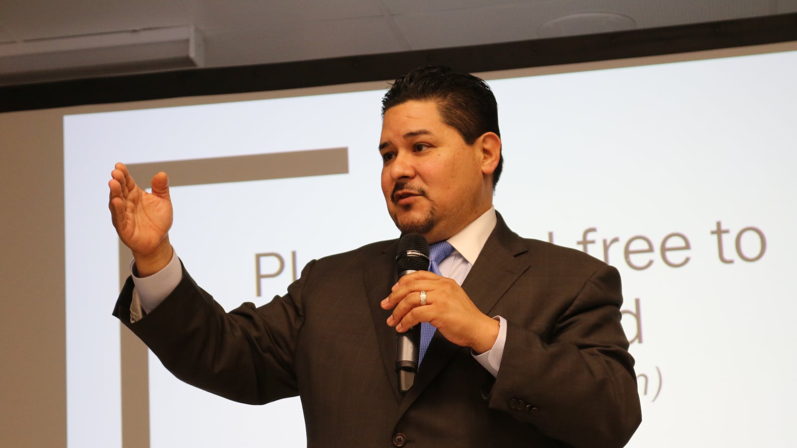 Schools Chancellor Richard Carranza