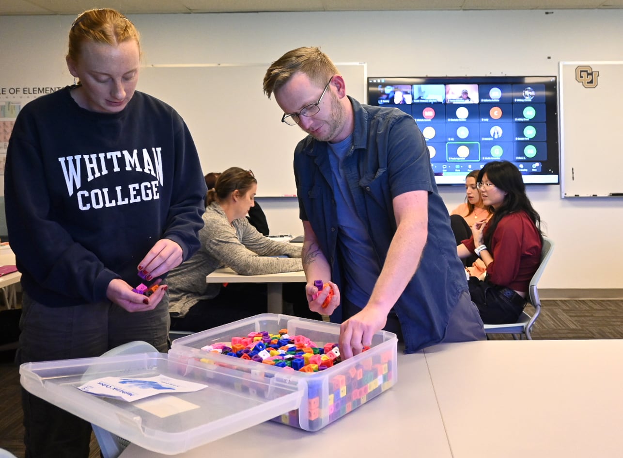 More students are mixing online and in-person classes. At CU Denver, their motivations vary.