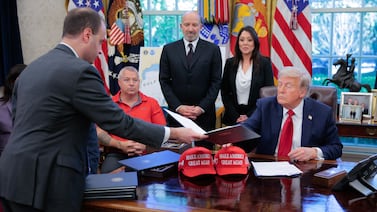 Trump signs orders calling for stricter school discipline, less focus on racial disparities