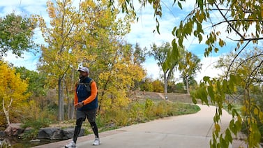 As he prepares to leave, Aurora college president pledges to keep walking for students