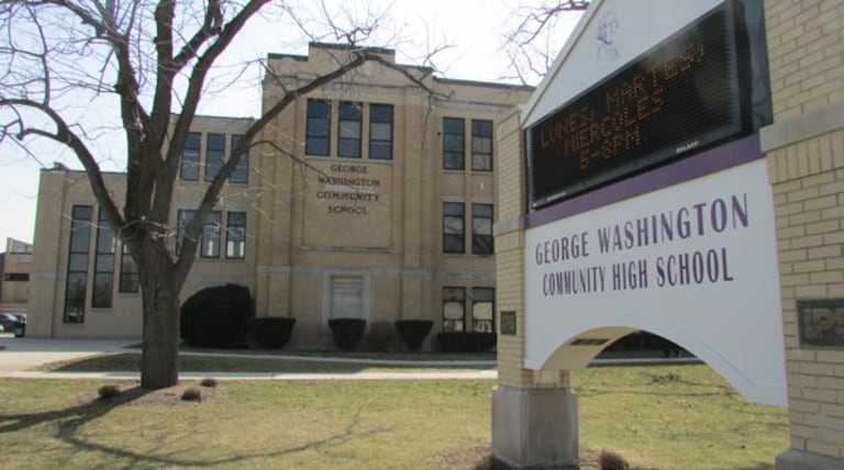 A third of George Washington High School's teachers won't return
