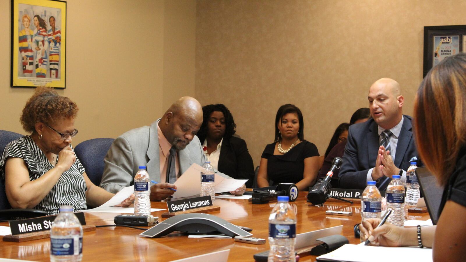 Superintendent Nikolai Vitti helped raise upwards of $2.4 million from businesses and philanthropies to install water filters in every district school.