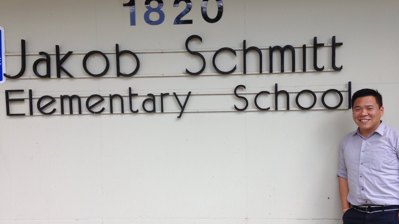 Jesse Tang is the new principal at Denver's Schmitt Elementary.