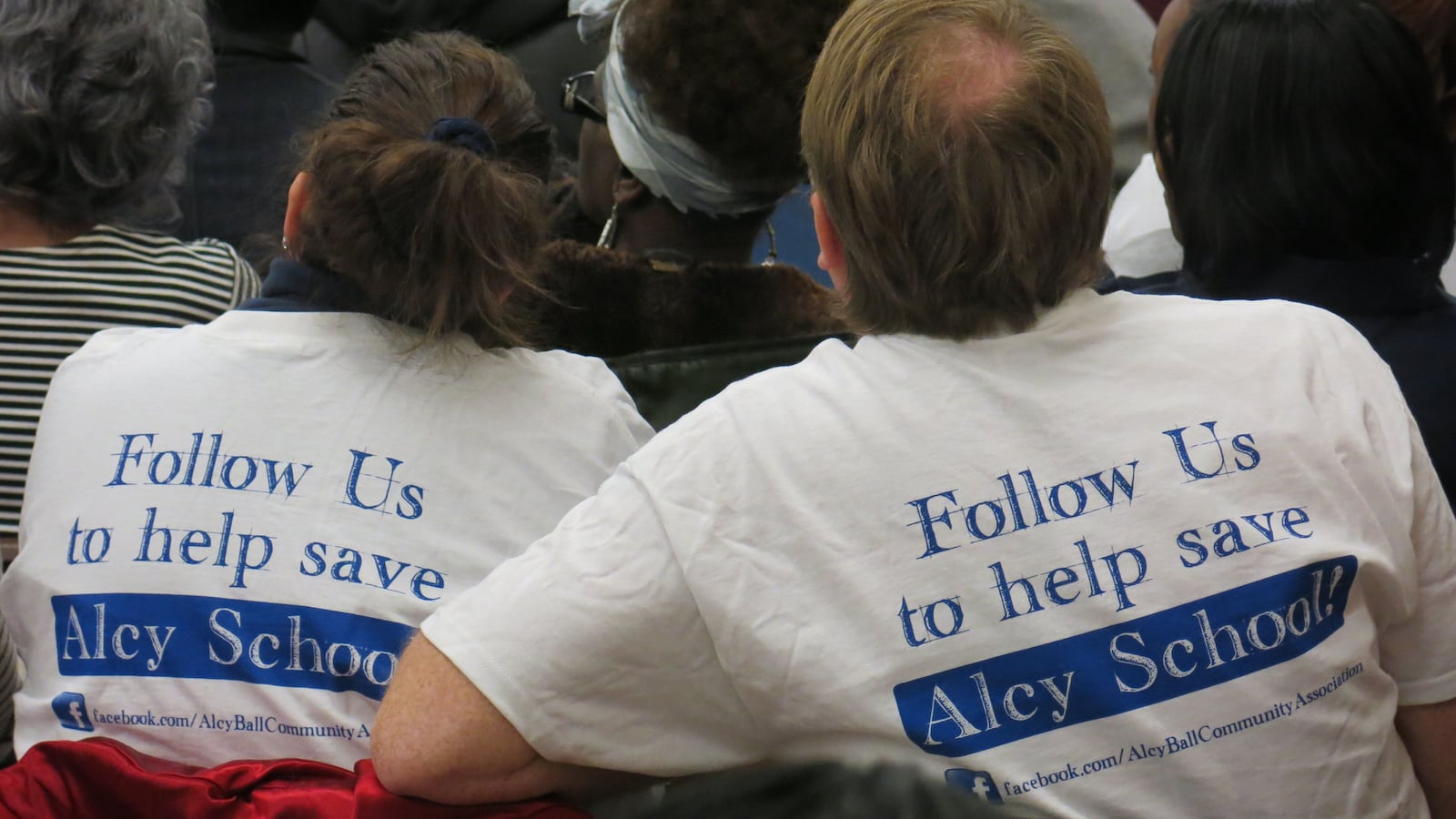 Follow us to help save Alcy Elementary.