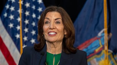 A New York cellphone ban, early college, and more: Hochul’s 2025 education agenda