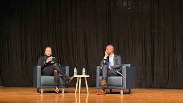 Nikole Hannah-Jones presses NYC schools Chancellor Kamar Samuels on integration at tense town hall