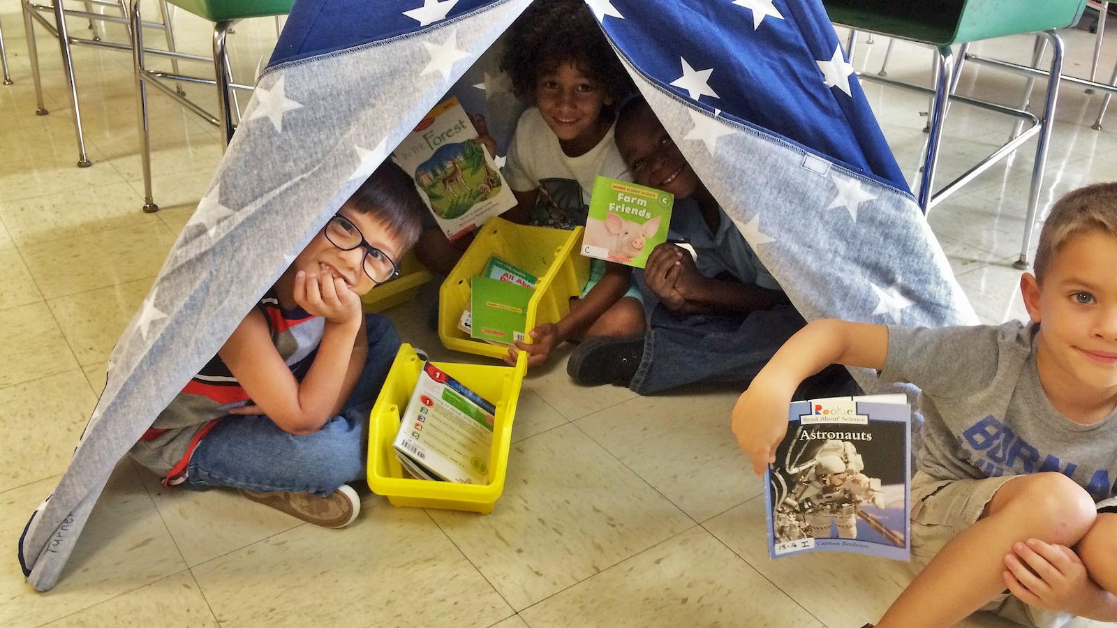Children participate in a 2016 summer reading program in Lauderdale County in West Tennessee as part of the new grant-based literacy program overseen by the Tennessee Department of Education.