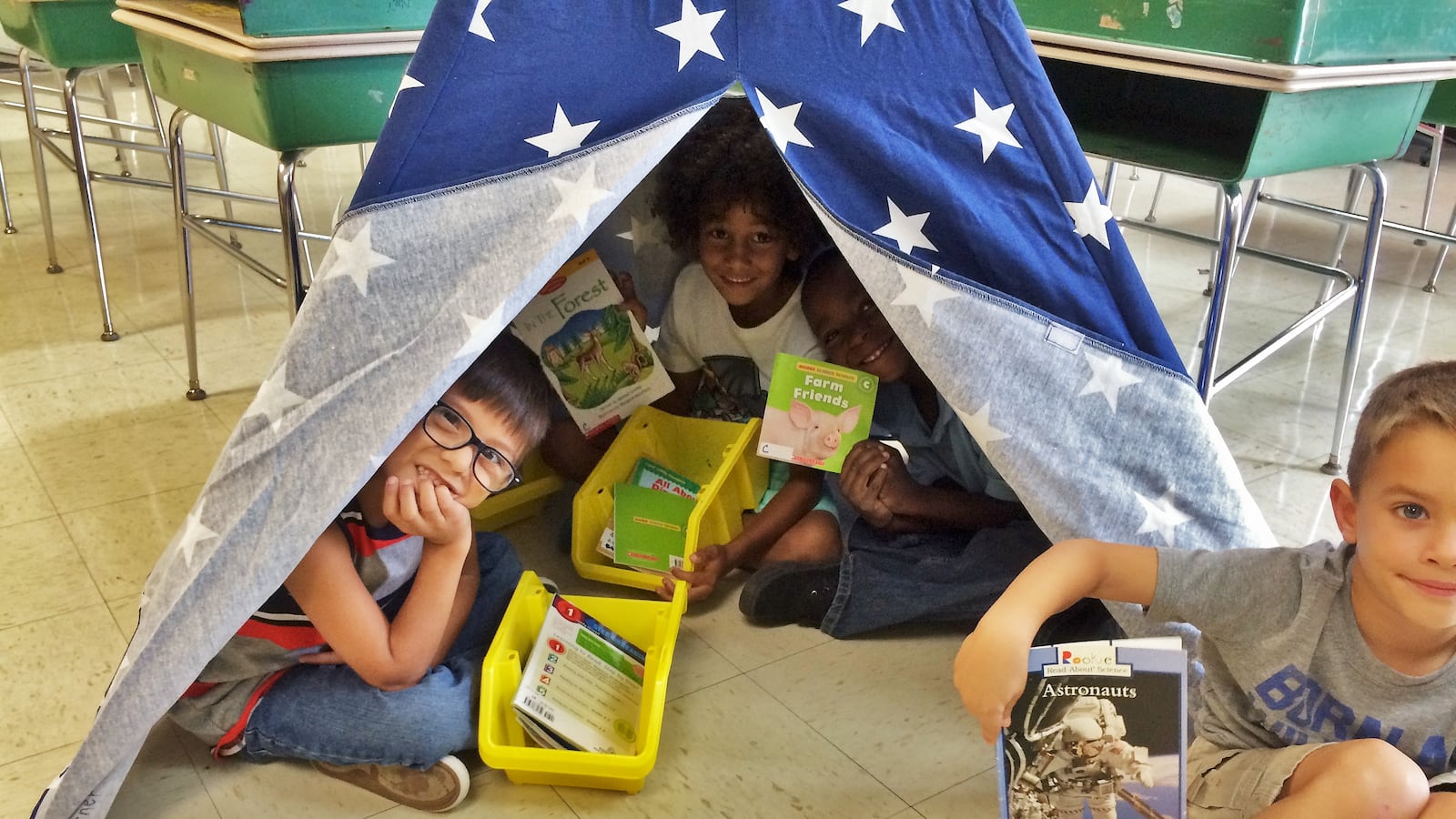 Children participate in a 2016 summer reading program in Lauderdale County in West Tennessee as part of the new grant-based literacy program overseen by the Tennessee Department of Education.