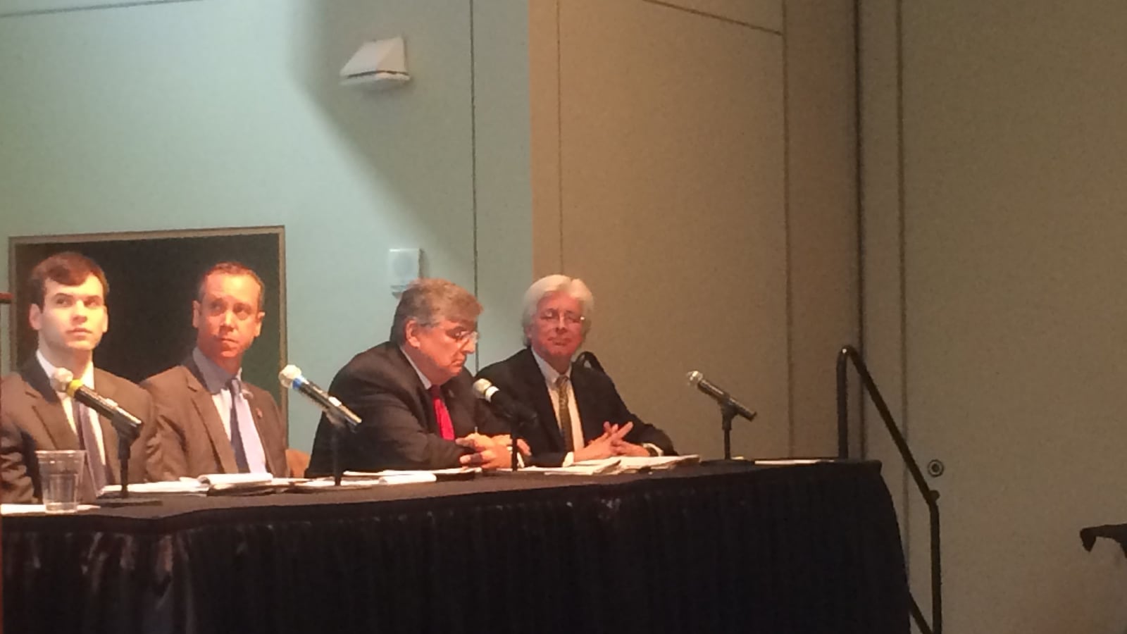 Kevin Huffman  on a panel at the Pathways to Prosperity conference in Nashville this summer.