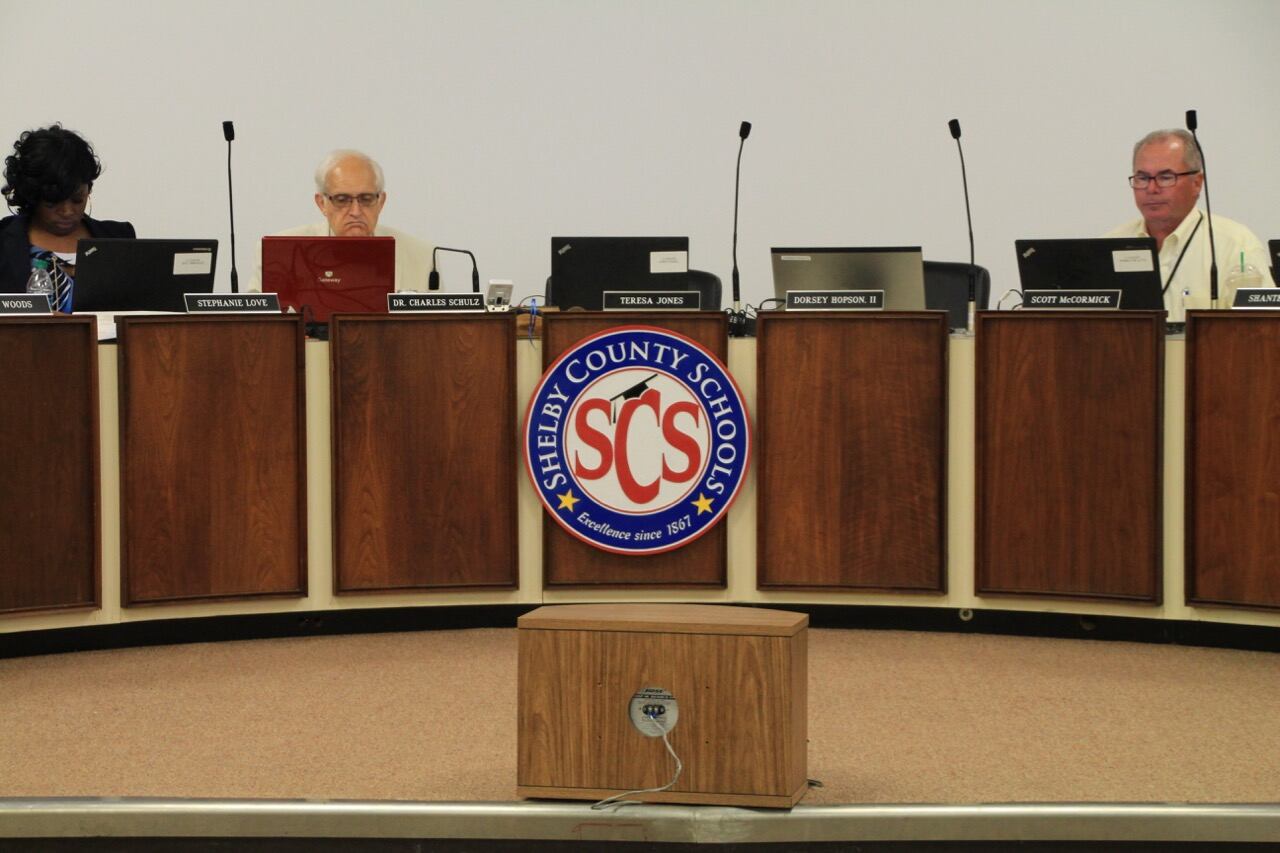 Fifteen people are vying for four seats on the Memphis school board. The election is Aug. 2.