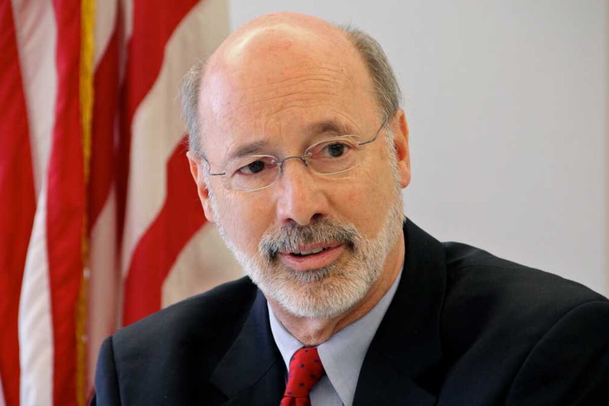 A head shot of Gov. Tom Wolf of Pennsylvania.