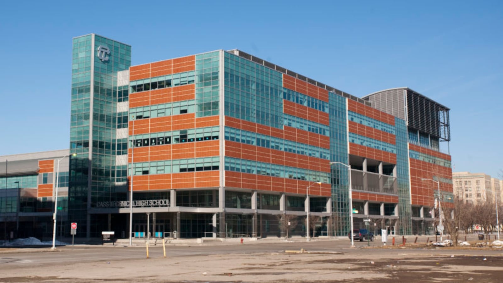 Cass Technical High School is one of nearly four dozen schools that would receive facility repairs.