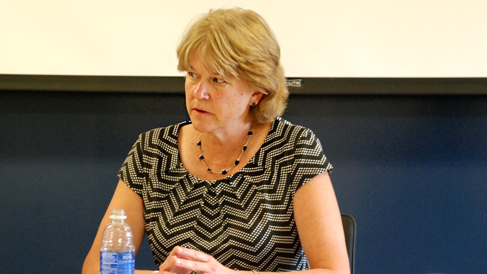 Denver school board president Anne Rowe.