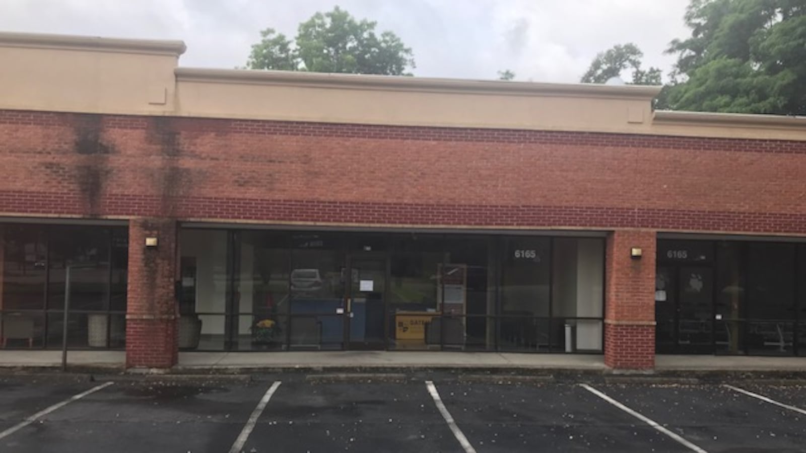 The Bartlett storefront Gateway University High School used for the 2017-18 school year.