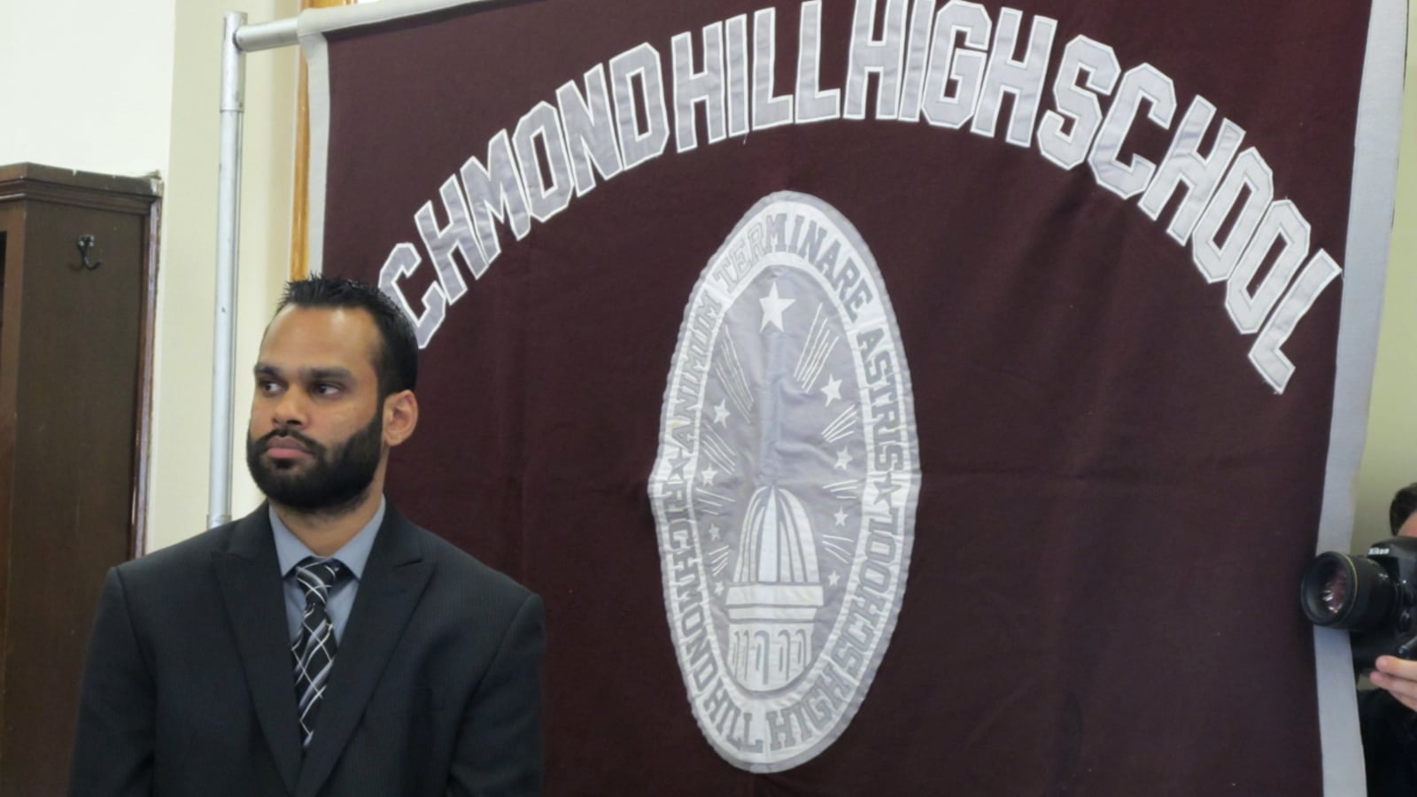 Richmond Hill High School Principal Neil Ganesh was the subject of an angry letter from "concerned staff members" last week.