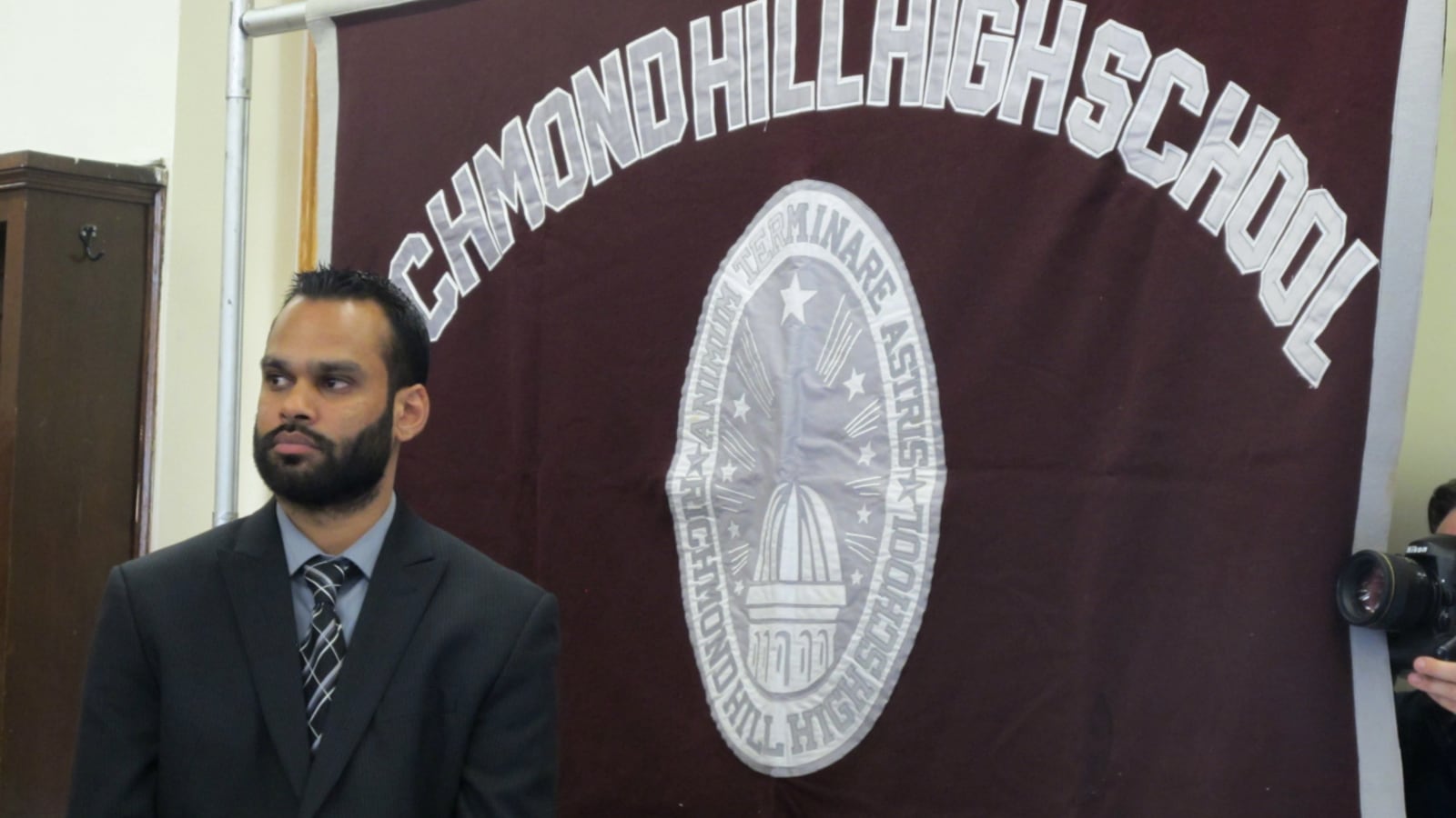 Richmond Hill High School Principal Neil Ganesh was the subject of an angry letter from "concerned staff members" last week.