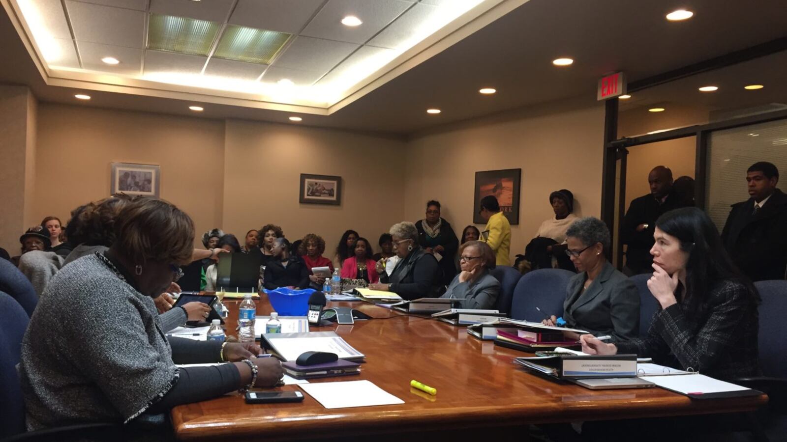The newly elected Detroit school board voted unanimously in 2017 to fight school closures in court.