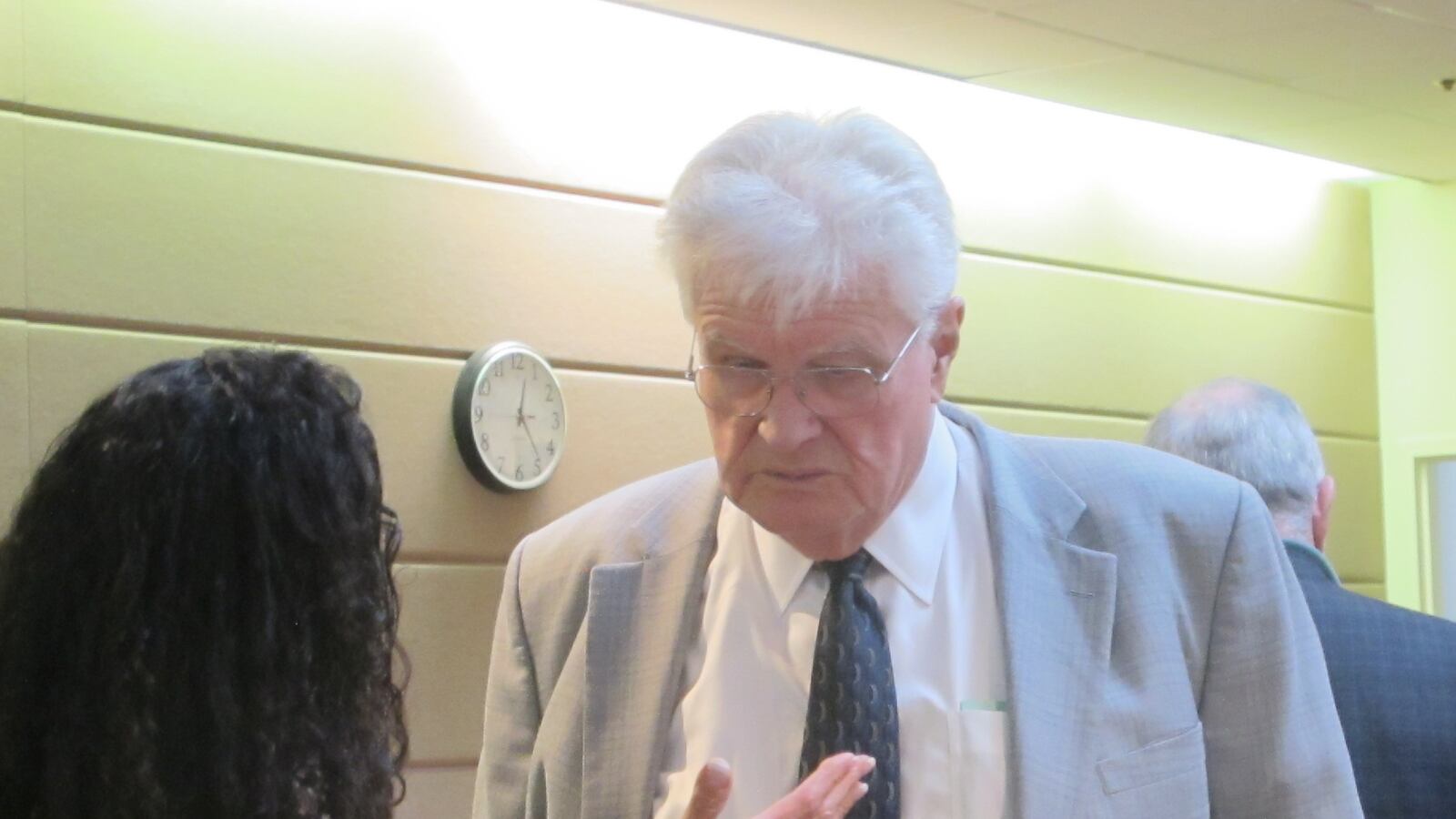 Regent James Tallon after a recent Board of Regents meeting.