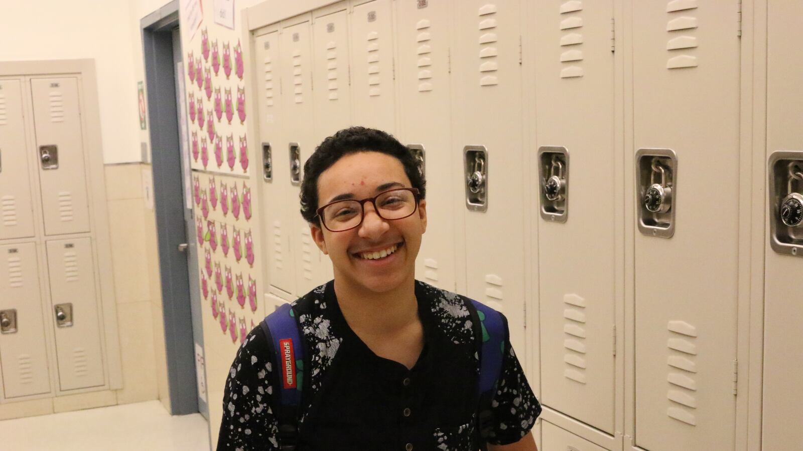 Andrew Cruz at the Richard R. Green High School of Teaching