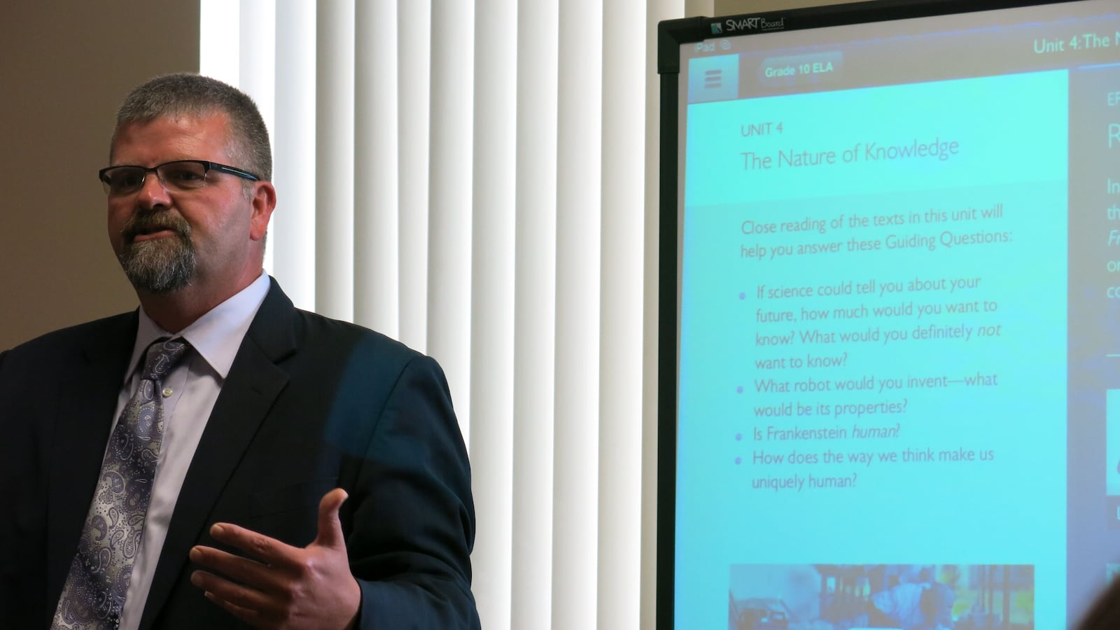 Brad Osbourn presents a unit involving Frankenstein