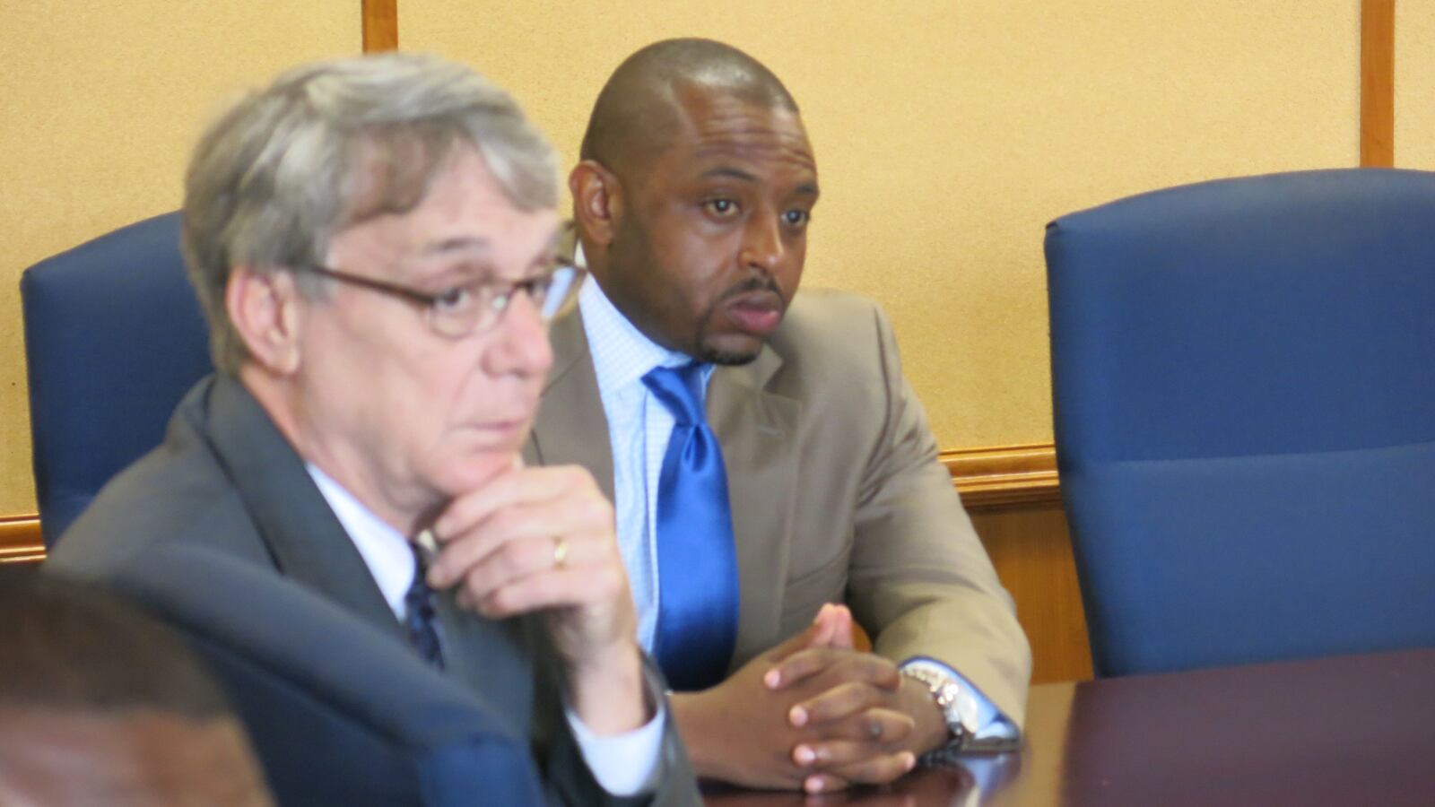 Board member Chris Caldwell has led the charge to sue the state for not fully funding the BEP formula.