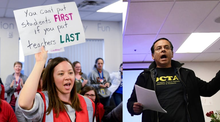 A young strike captain wants to unseat the longtime president of the Denver teachers union