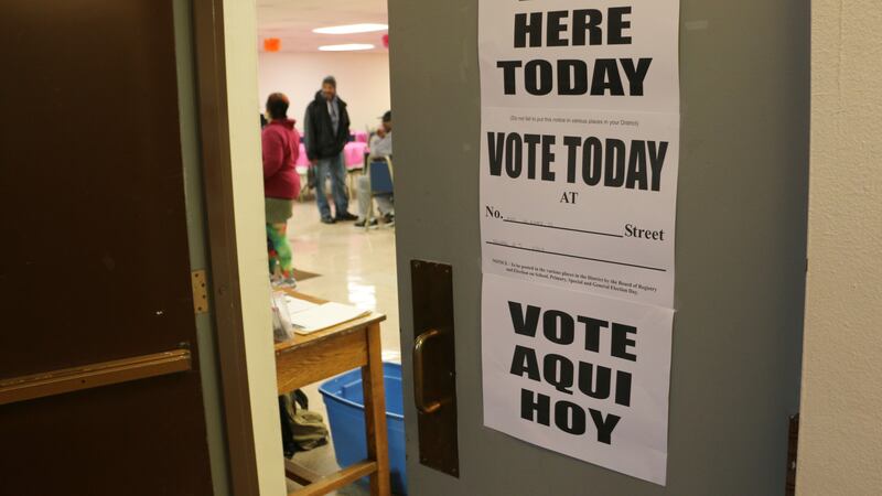 A polling site in Newark’s Central Ward on Nov. 6.