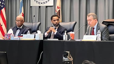 Chicago’s school board president says borrowing could be the way to avoid ‘draconian cuts’