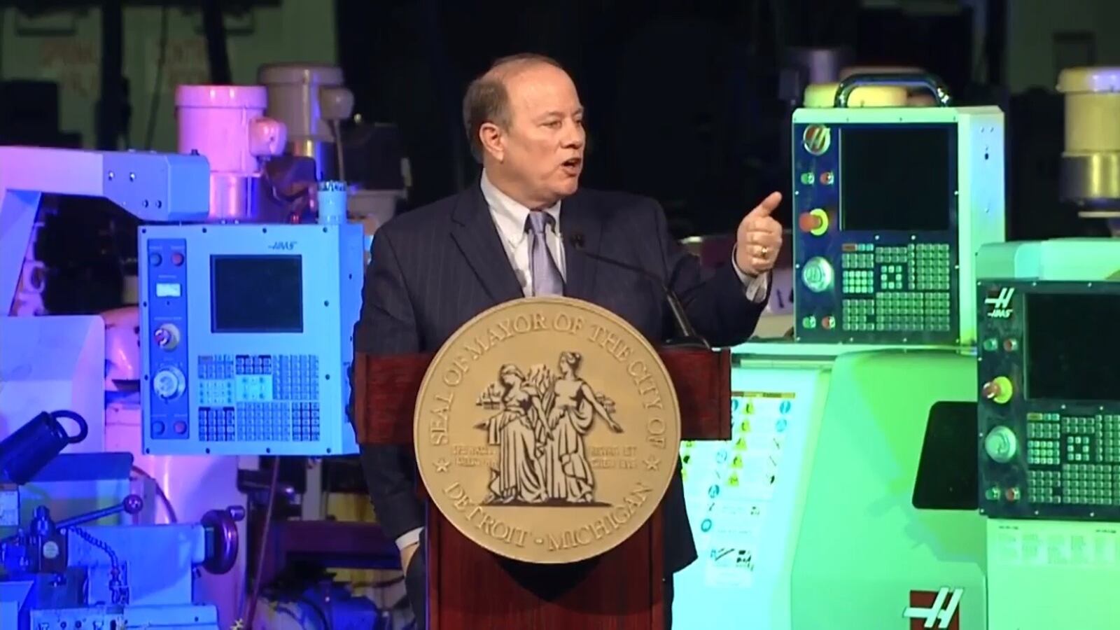 Detroit Mayor Mike Duggan.