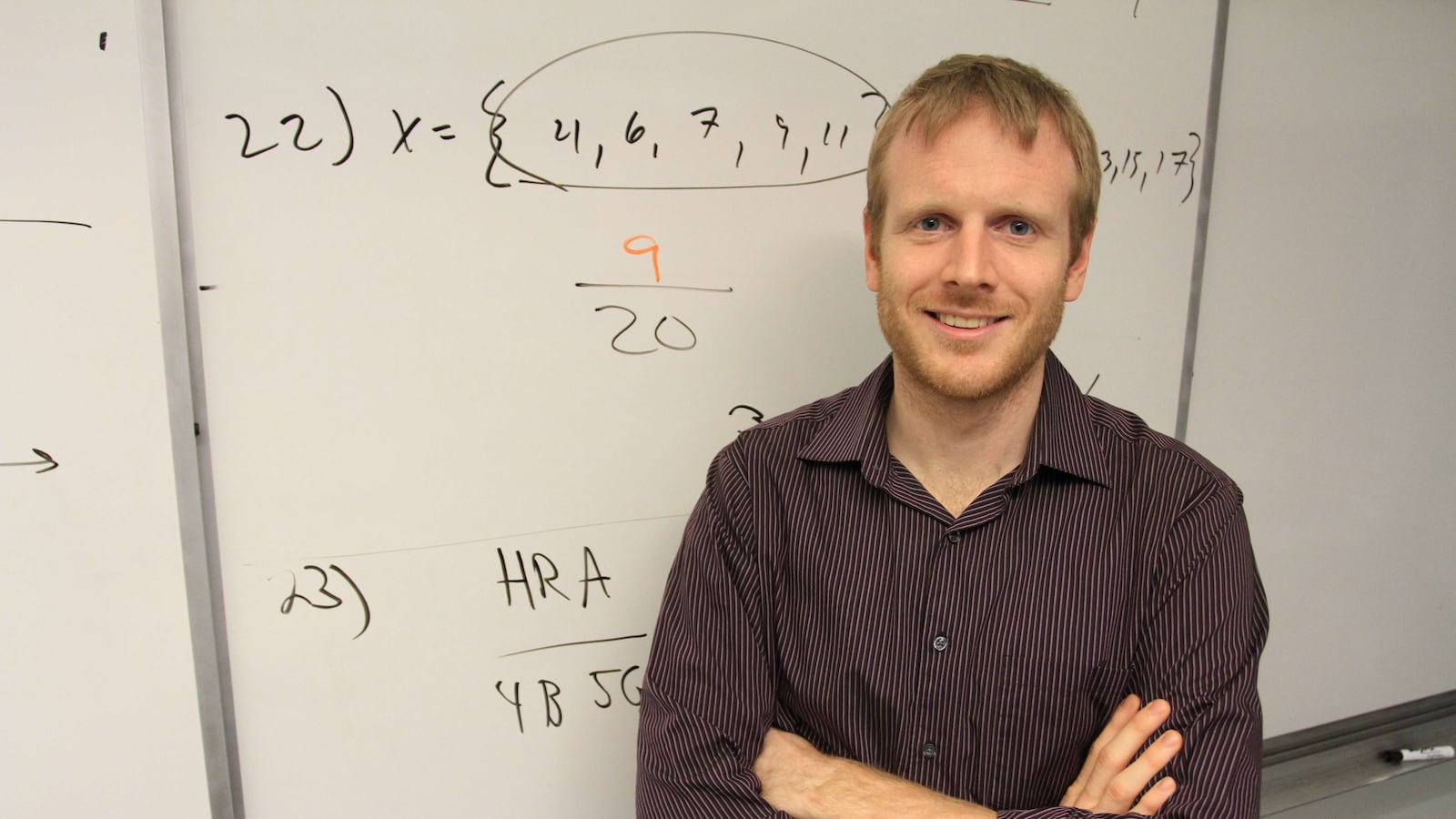 Zach Korzyk created DeltaMath.com, an online math teaching tool that is used by more than 20,000 students throughout the country every month.