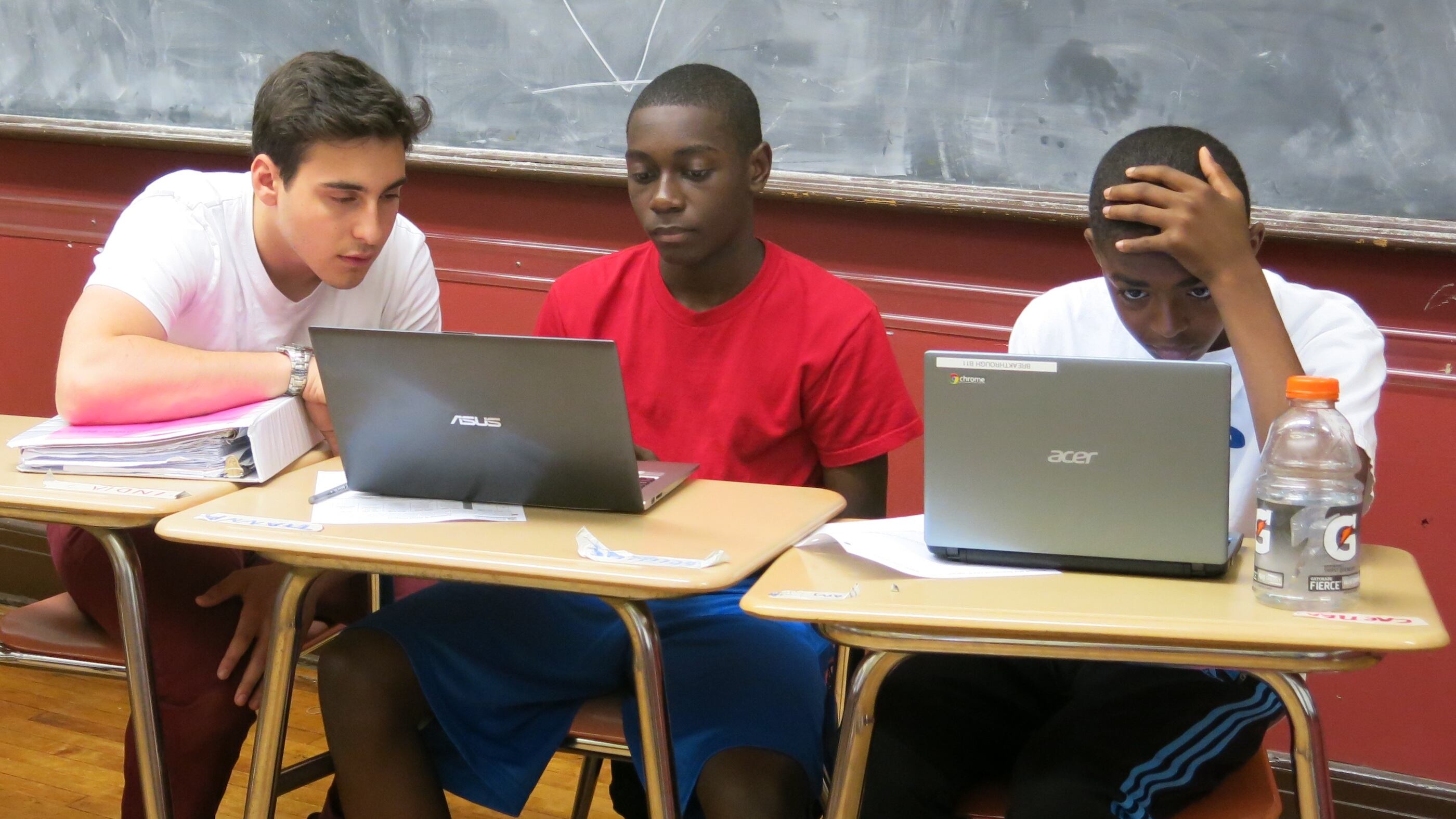 Breakthrough New York added coding classes for its rising ninth graders this summer.