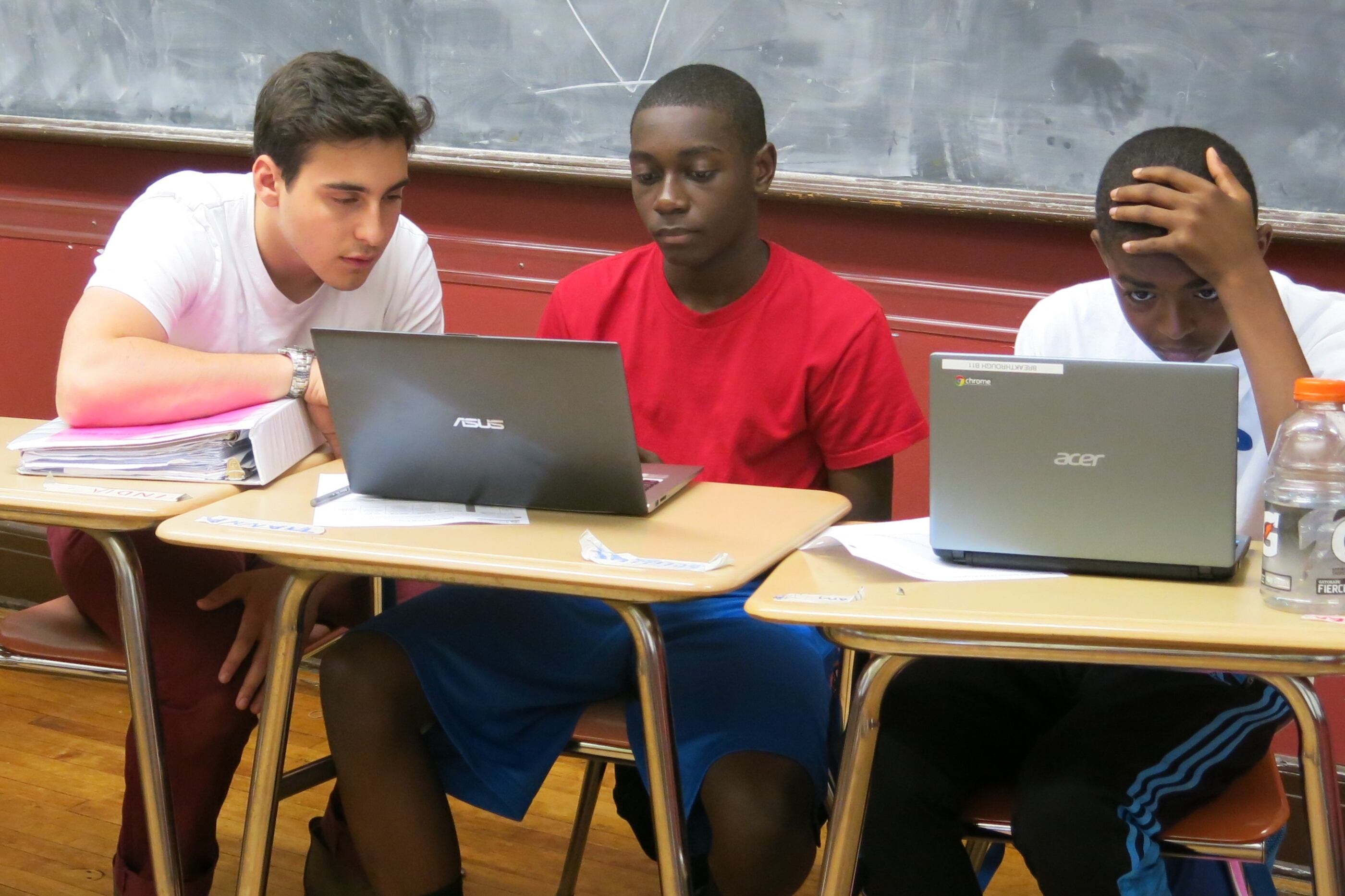 Breakthrough New York added coding classes for its rising ninth graders this summer.