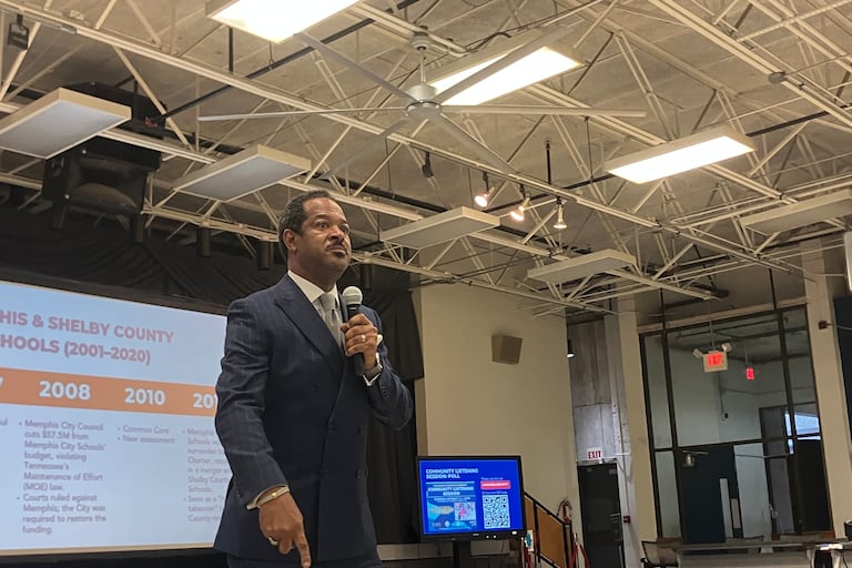 Roderick Richmond says he’s helped rebuild trust in the district over the past 11 months. But it’s up to the school board to decide who takes over in July.