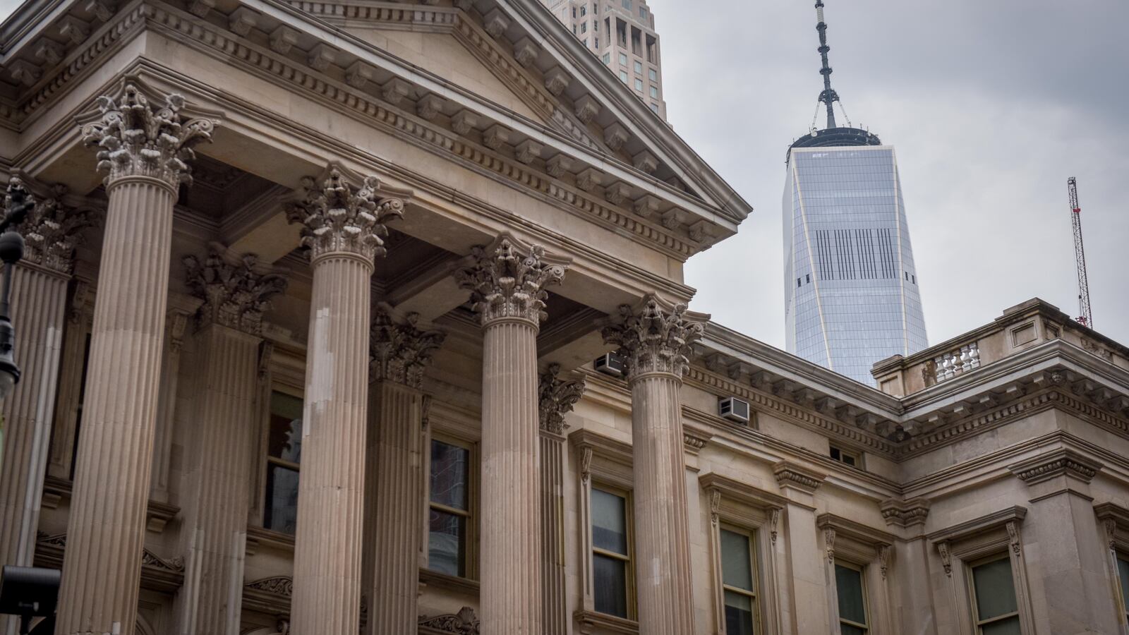 The New York City Department of Education offices are located directly behind City Hall and in the shadow of the World Trade Center in Lower Manhattan.