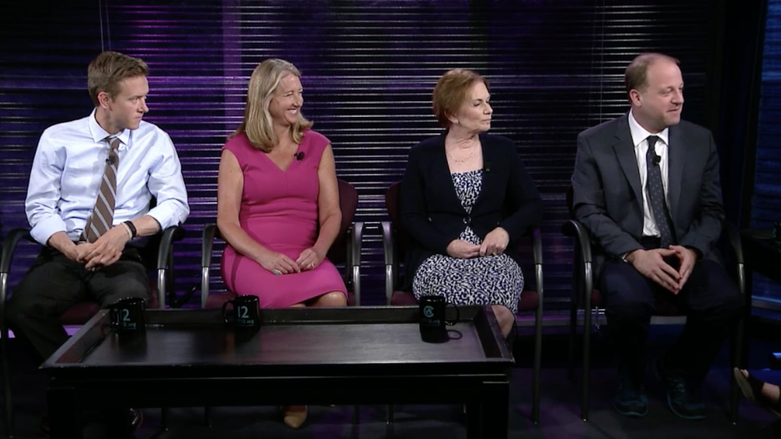 The Democratic candidates for governor of Colorado have been sniping at each other over education policy. (Courtesy Colorado Public Television)