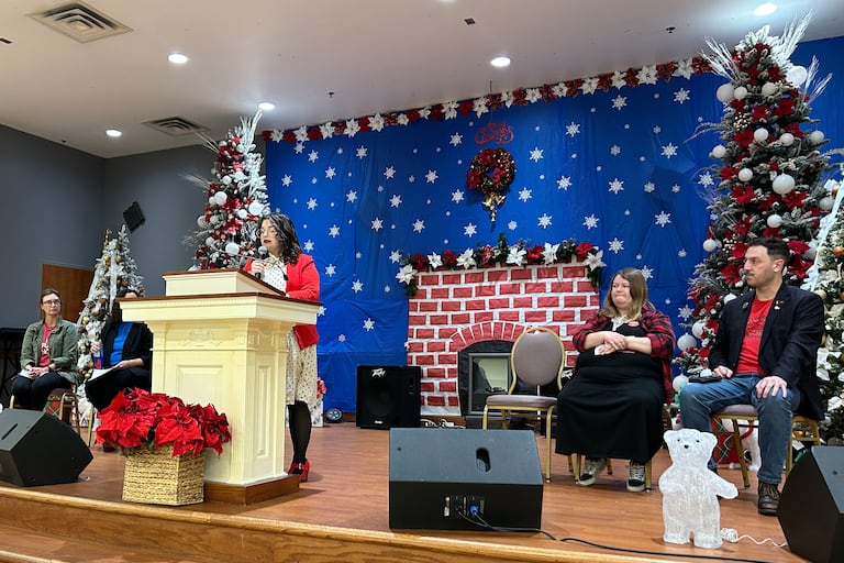 Groups rally to support the elected IPS school board amid plans to reduce its authority