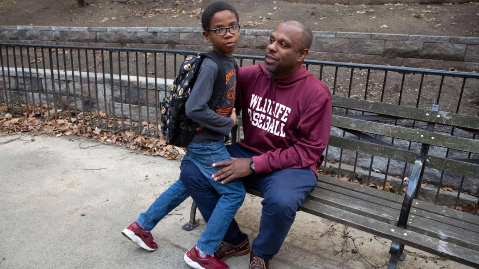 Chancy and Malcolm Marsh spend time together in their Parkchester, Bronx, home.