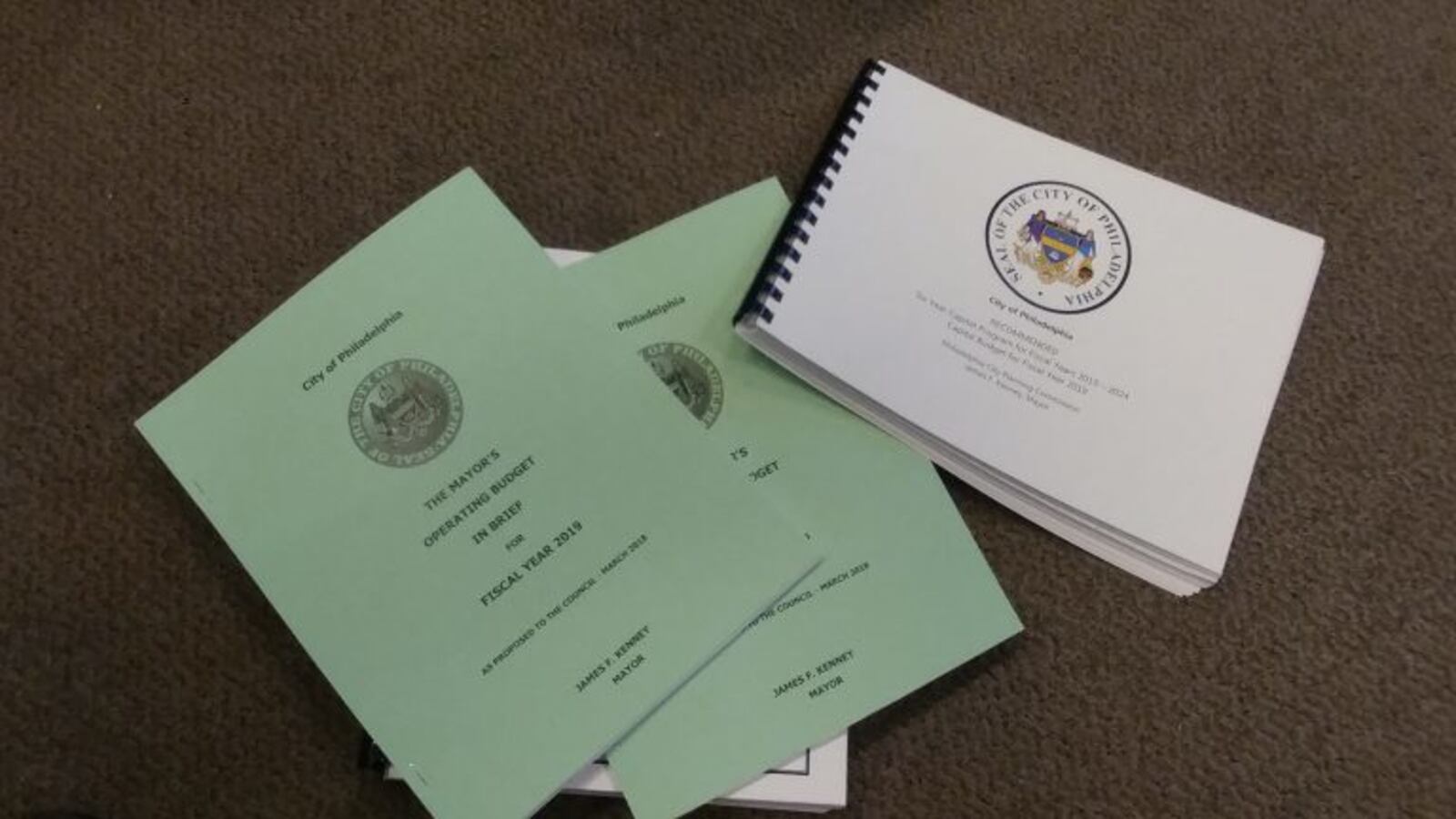 photo of kenney budget