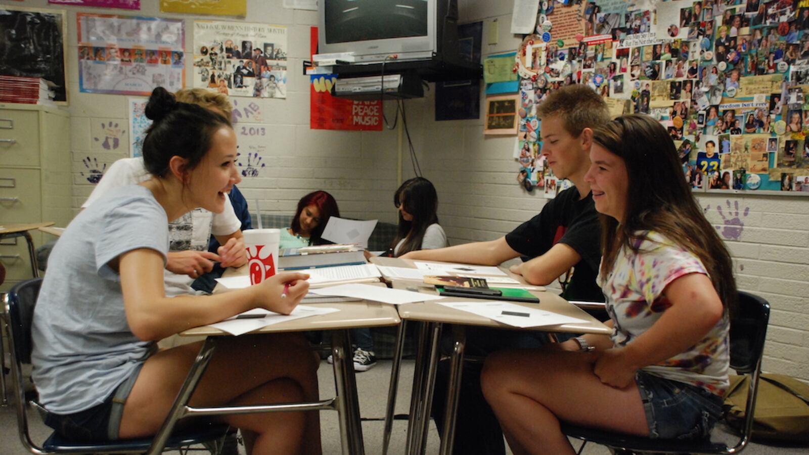 File photo of Wheat Ridge High School students.