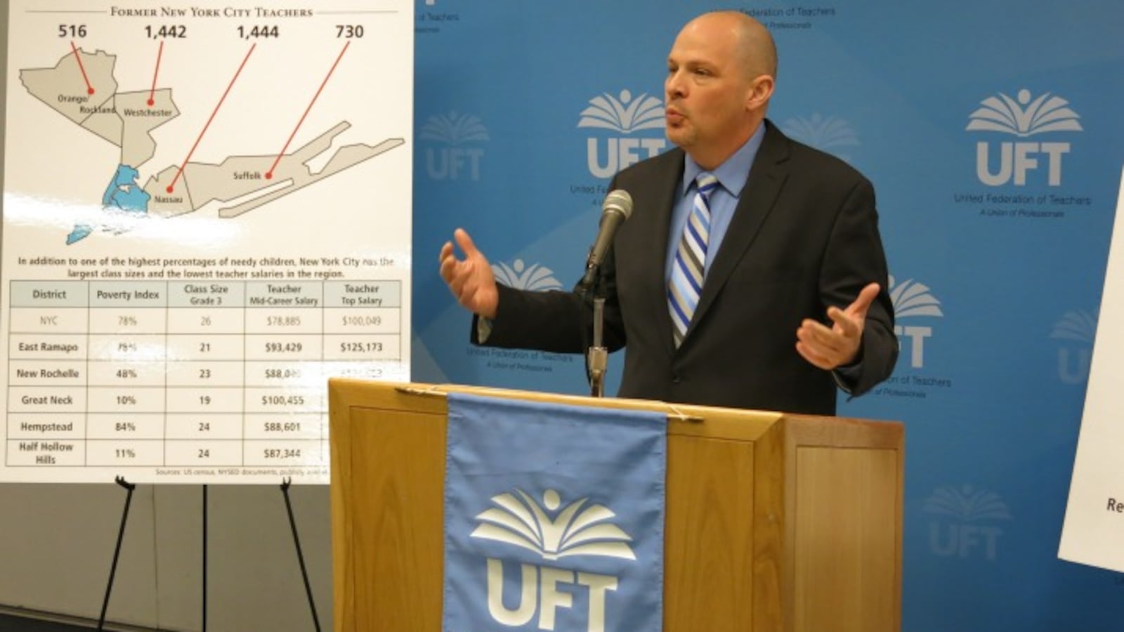UFT President Michael Mulgrew