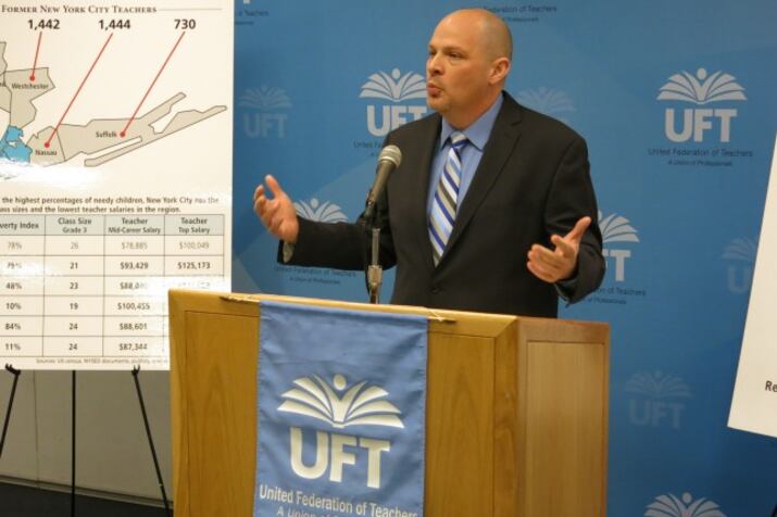 UFT President Michael Mulgrew