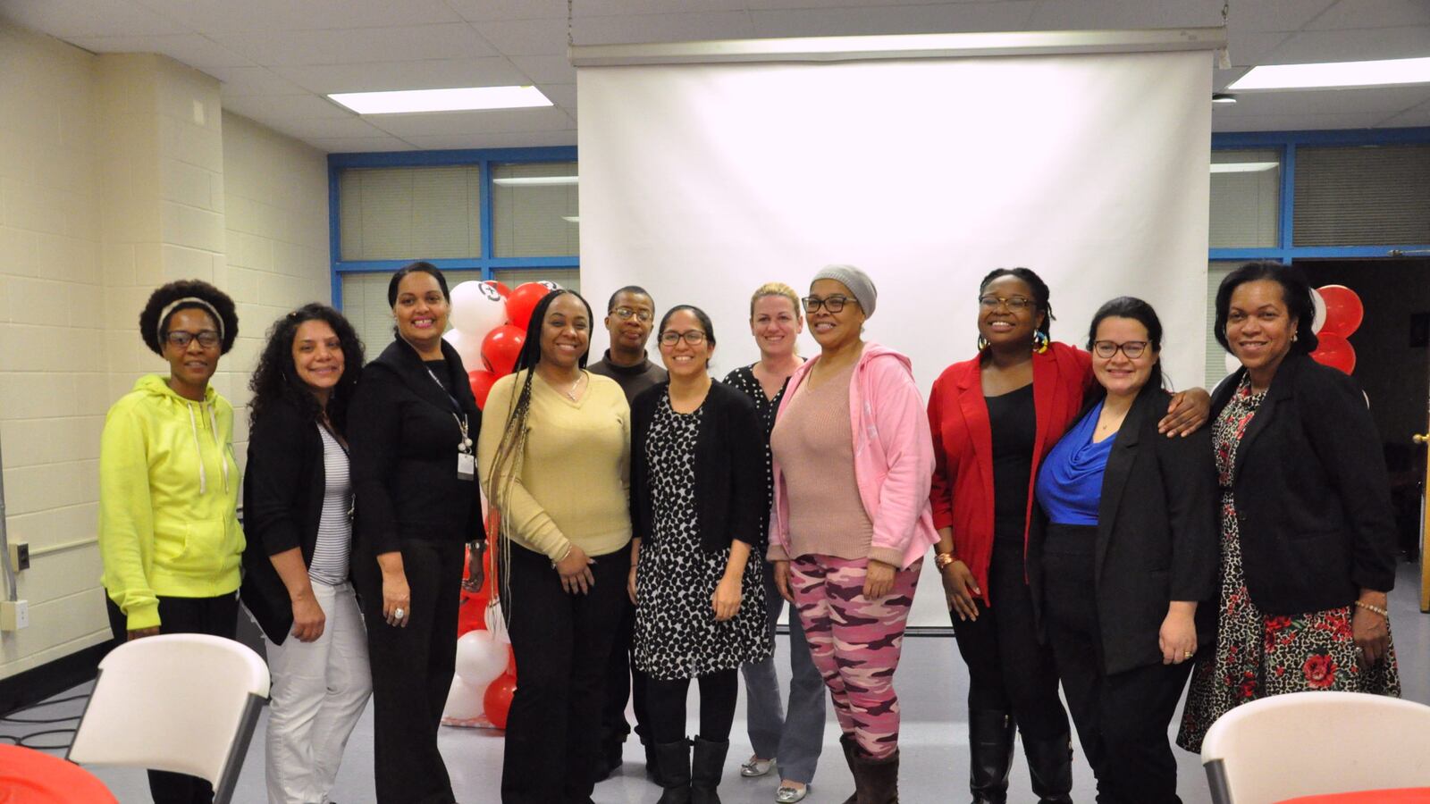 District officials, community members, and Newark parents gathered on Wednesday night at Spencer Miller Community School for the district's latest parent engagement meeting.
