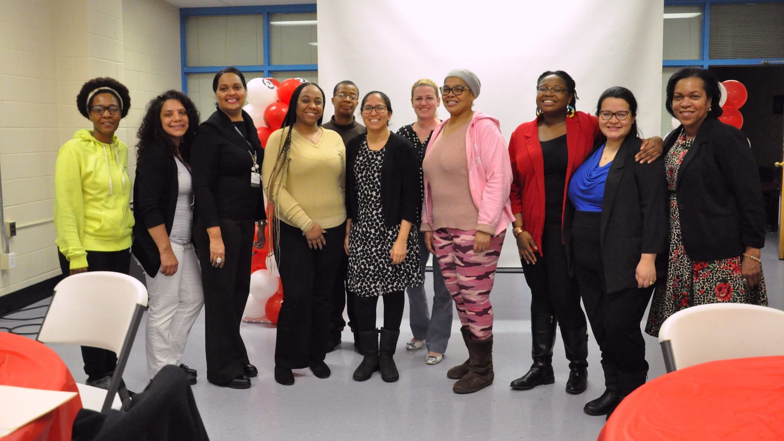 District officials, community members, and Newark parents gathered on Wednesday night at Spencer Miller Community School for the district's latest parent engagement meeting.