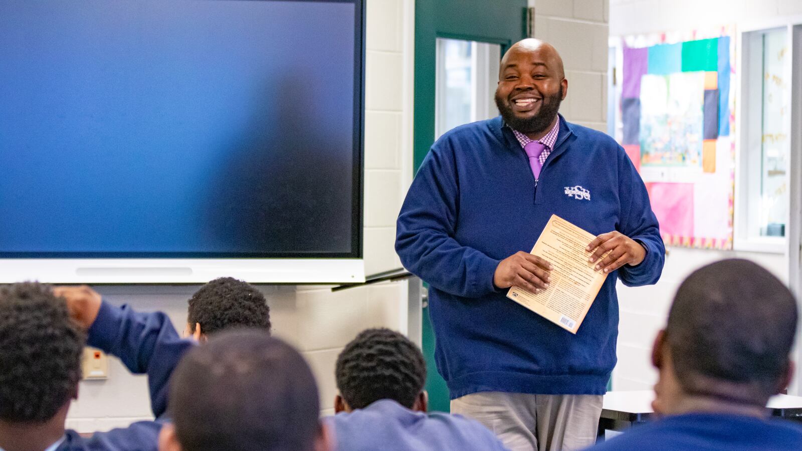 Rodney Robinson, 2019 National Teacher of the Year.