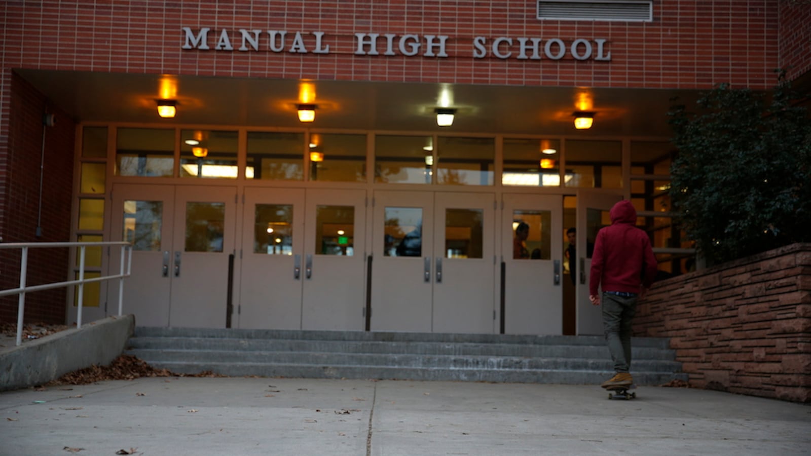 Manual High School in northeast Denver.