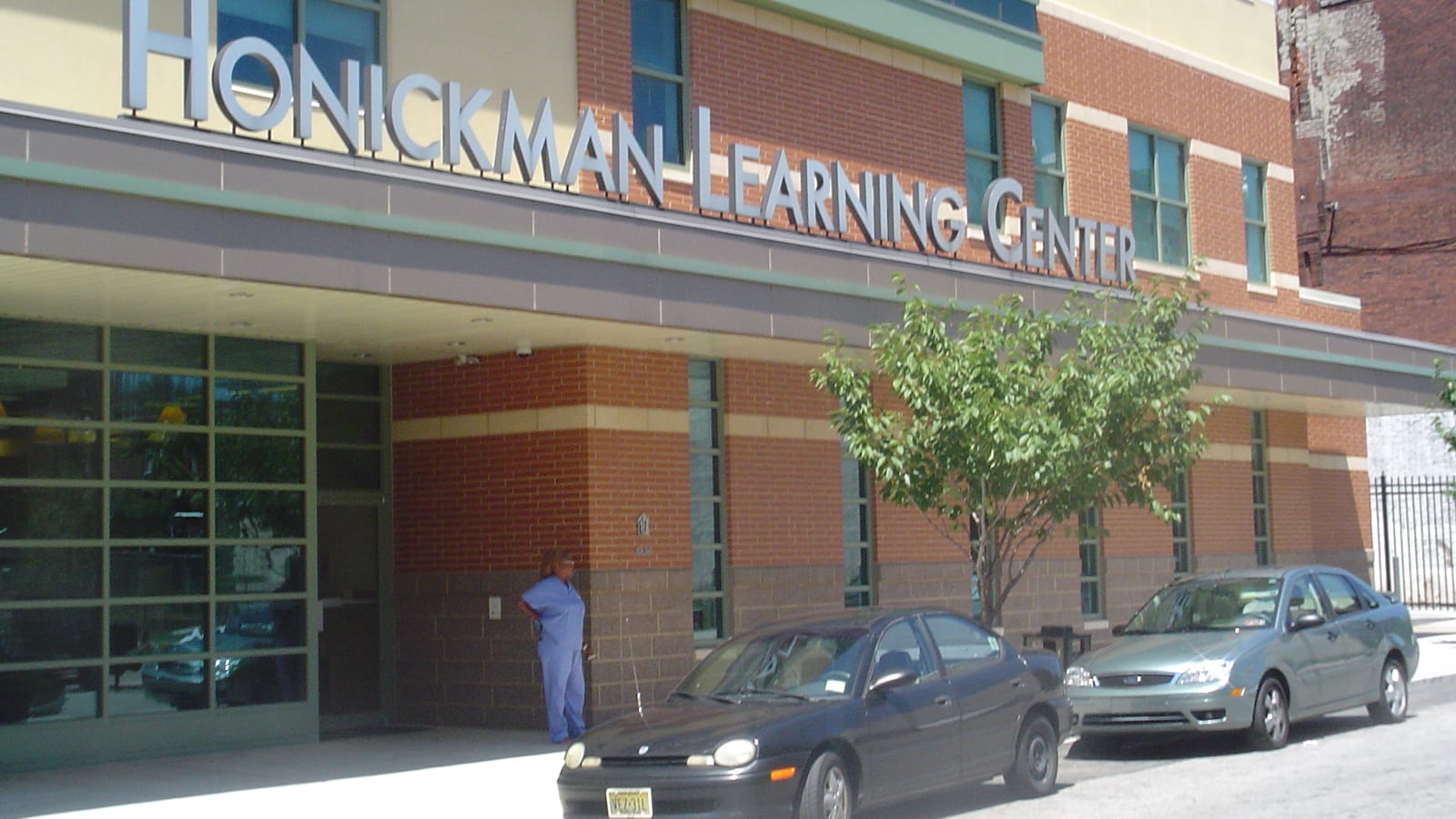 Exterior of Honickman Learning Center.
