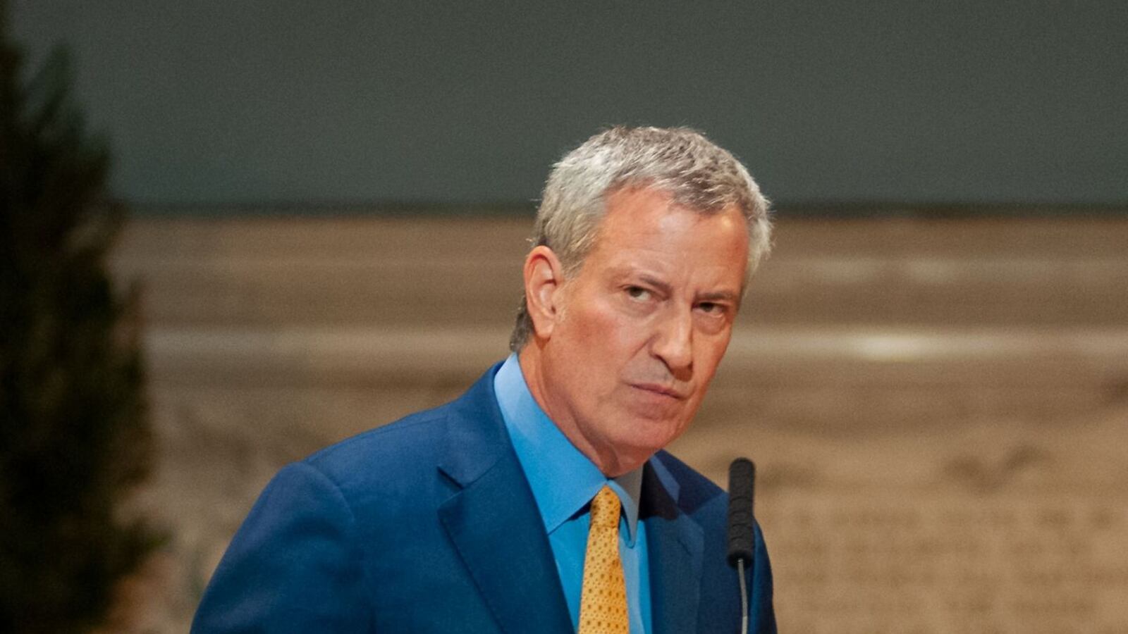 Mayor Bill de Blasio on Dec. 17, 2019.