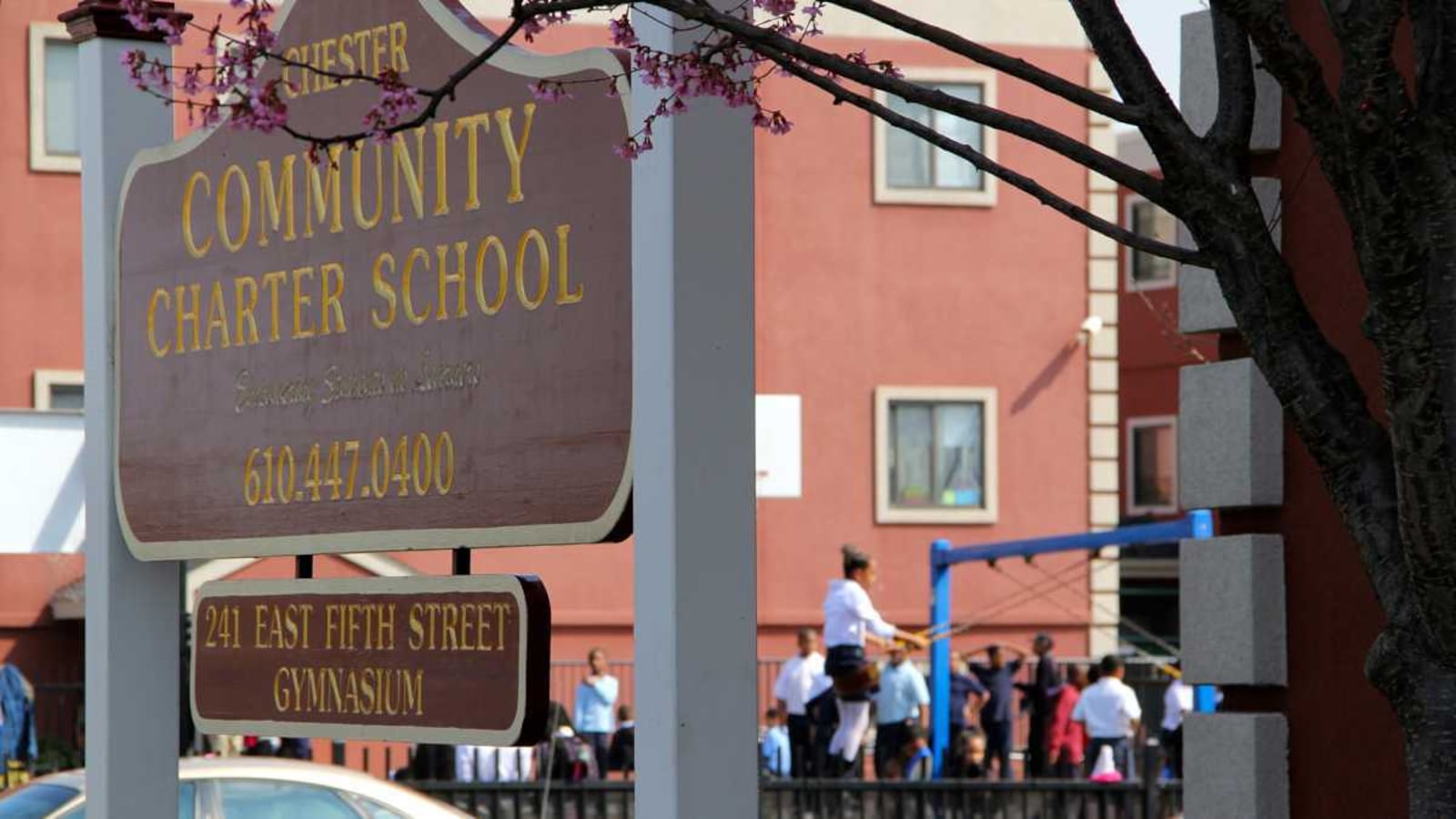 Exterior of Chester Community Charter School.