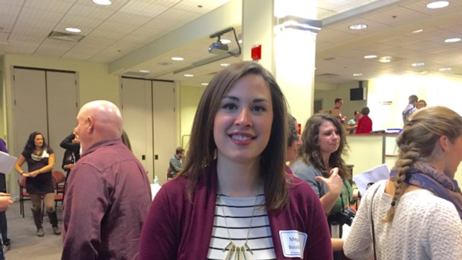 Megan Bouckley teaches fourth grade at Riverside School, also known as IPS School 44.