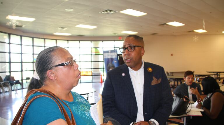 Scenes from a Memphis job fair: How one veteran teacher is struggling to return to the kindergarten classroom